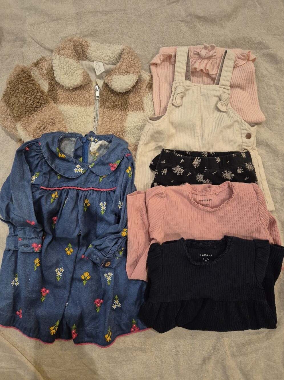 British Brands Baby Girls Fall 6-9 Month Bundle